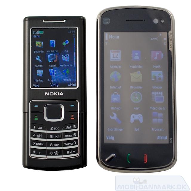 Nokia 6500 ved siden af N97