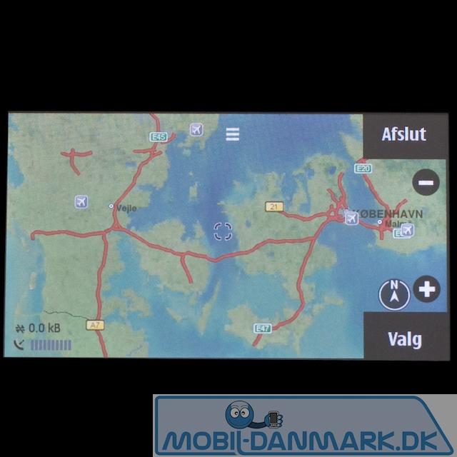 GPS med Nokia Maps