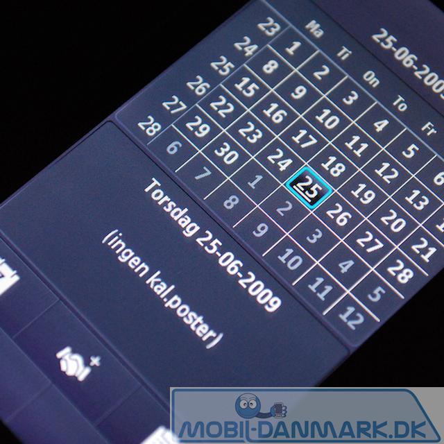 Nokia N97 kalender