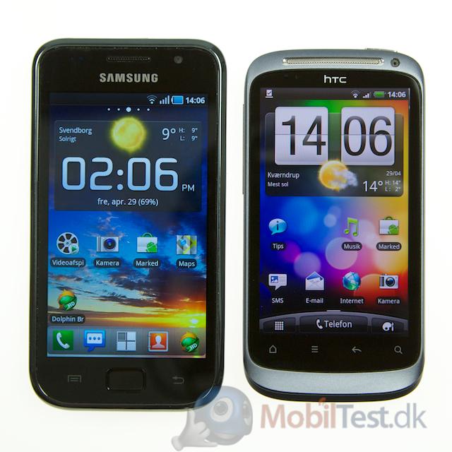 Galaxy S vs. Desire S