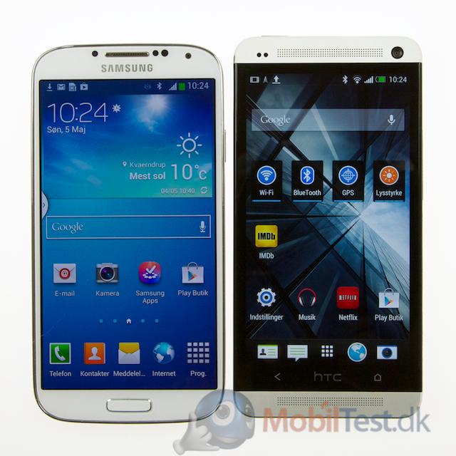 Galaxy S4 og HTC One