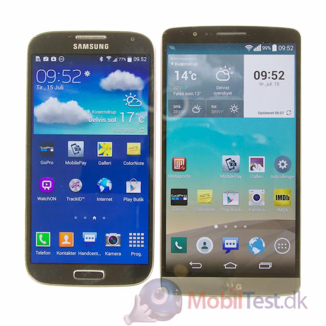 Galaxy S4 og G3