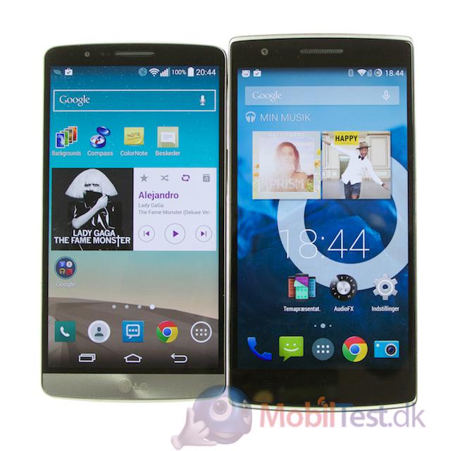 LG G3 og OnePlus One