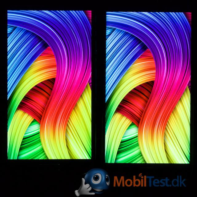 Skærmen på Galaxy S5 og S6 Edge