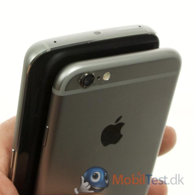 S6 Edge og iPhone 6 kamera