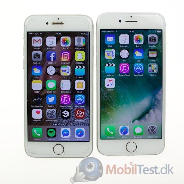 iPhone 6s og iPhone 7